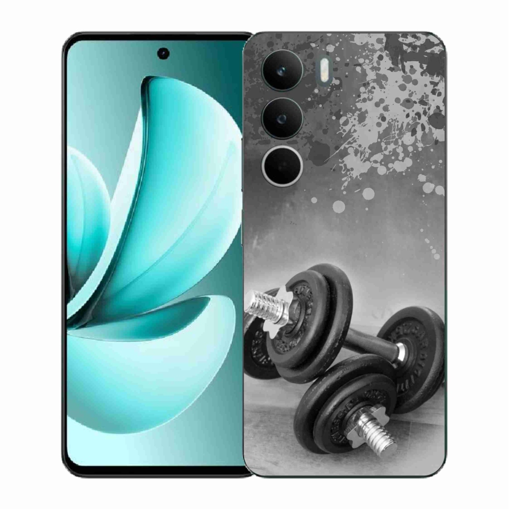Gélový kryt mmCase na Realme C71 - činky 1