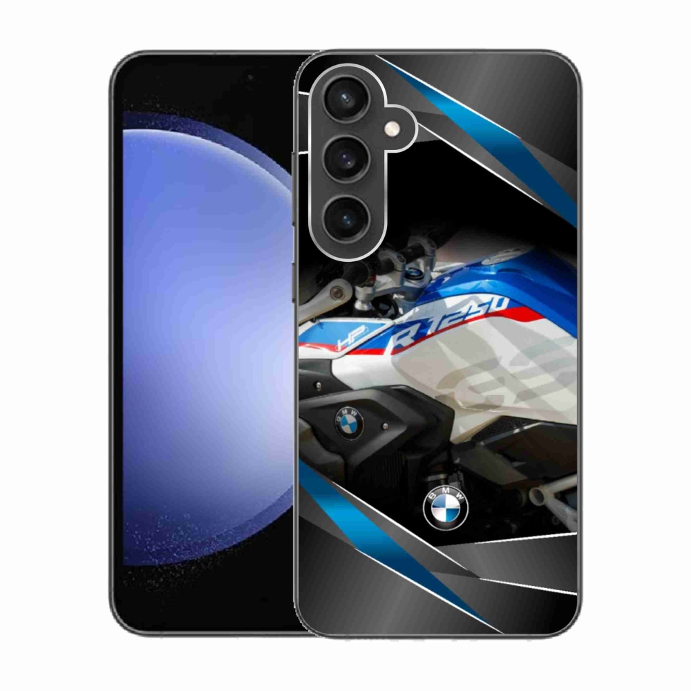 Gélový kryt mmCase na Samsung Galaxy S23 FE - motorka bmw 1