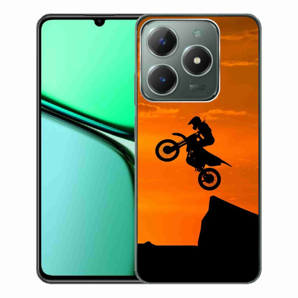 Gélový kryt mmCase na Realme C61 - motocross
