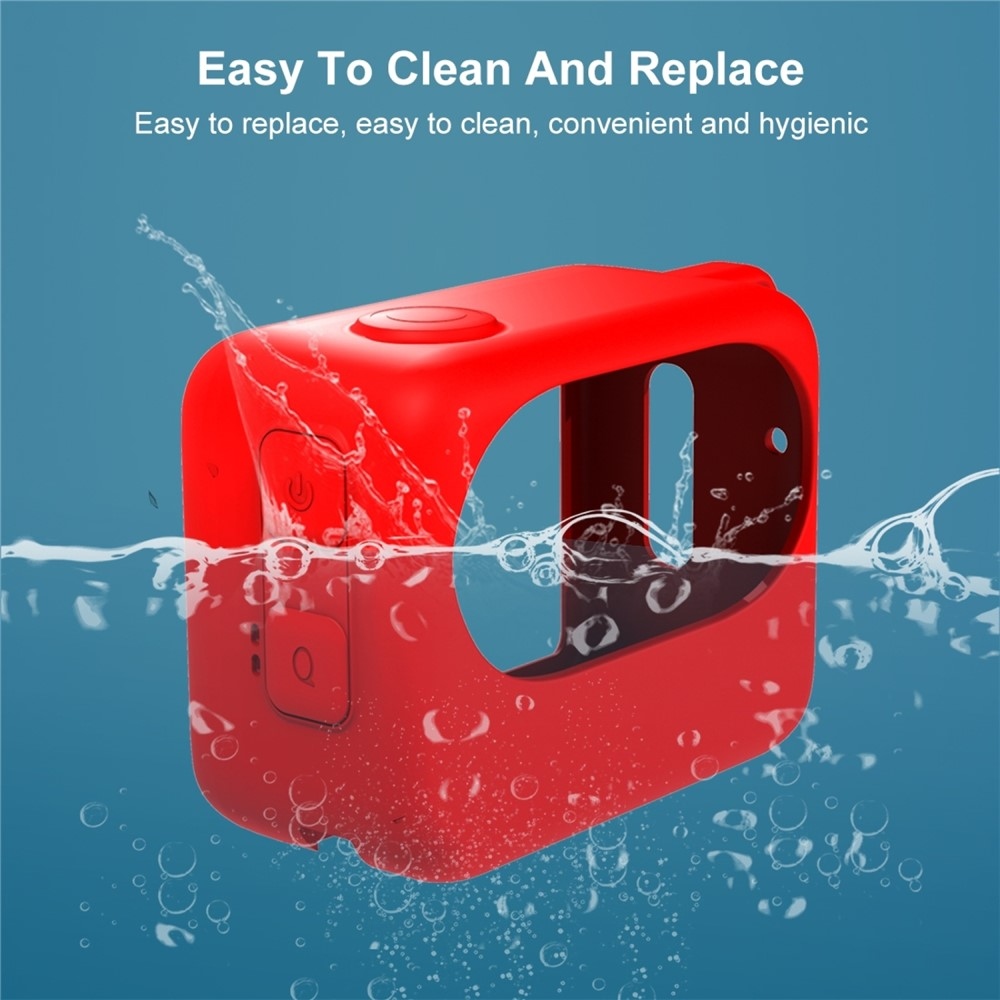 Silikónový ochranný obal PULUZ pre nabíjacie puzdro Insta360 GO 3 / GO 3S – červená