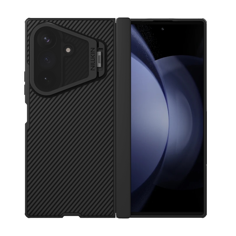 Nillkin CamShield Prop Magnetic (transparentný objektív) – zadný kryt pre Samsung Galaxy Z Fold 8 Ultra Black