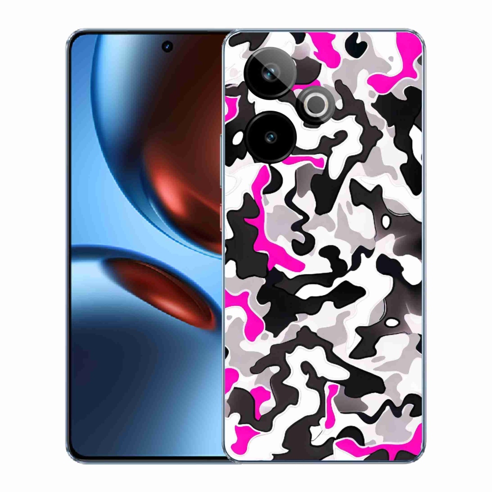 Gélový kryt mmCase na Realme GT 7 5G/GT 7T 5G - maskáčový vzor 5