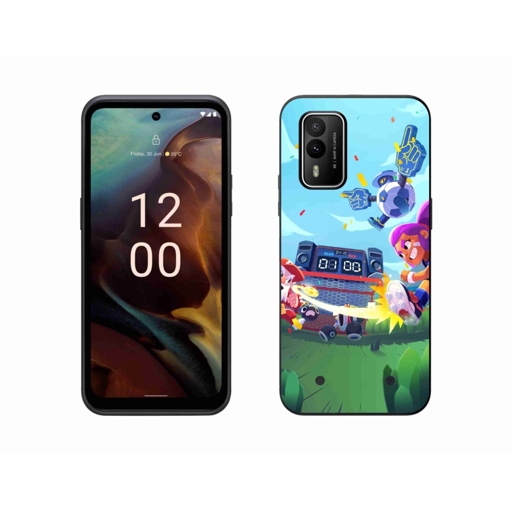 Gélový kryt mmCase na Nokia XR21 - brawl stars 1