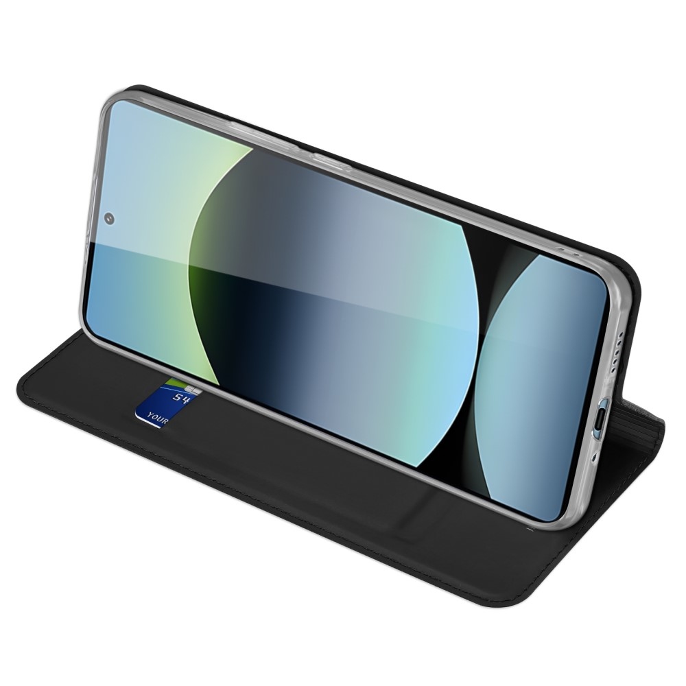 DUX knižkové púzdro na Xiaomi Redmi Note 14S - čierne