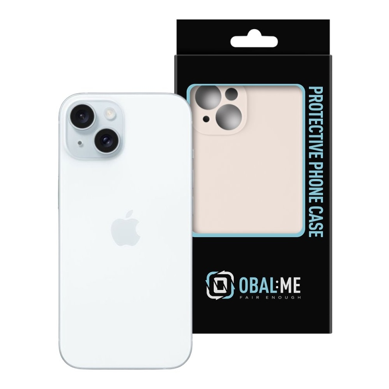 OBAL:ME Matte TPU Kryt pre Apple iPhone 15 Beige