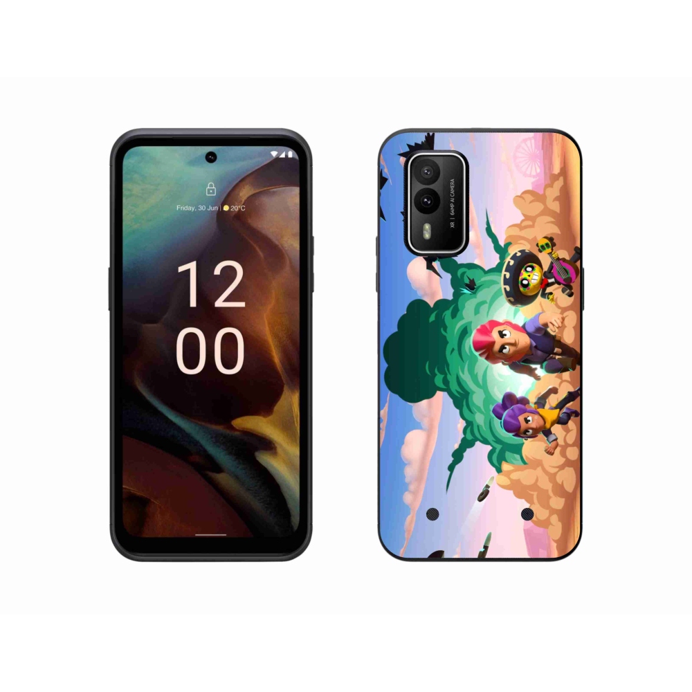 Gélový kryt mmCase na Nokia XR21 - brawl stars