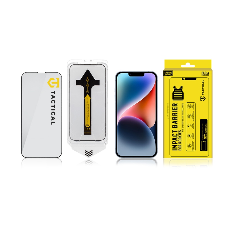 Taktická nárazová bariéra pre začiatočníkov pre Apple iPhone 13/13 Pro/14