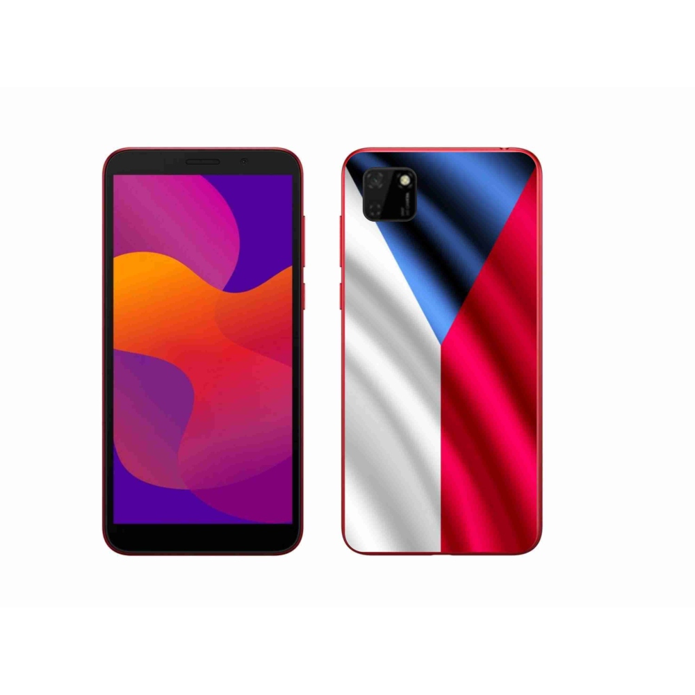 Gélový kryt mmCase na mobil Honor 9S - česká vlajka