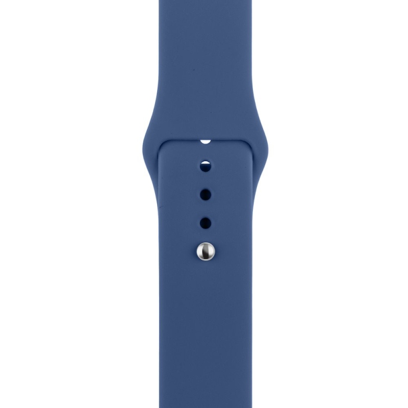 OBAL:ME Silikónový Remienok pre Apple Watch 42-49mm M-L Blue