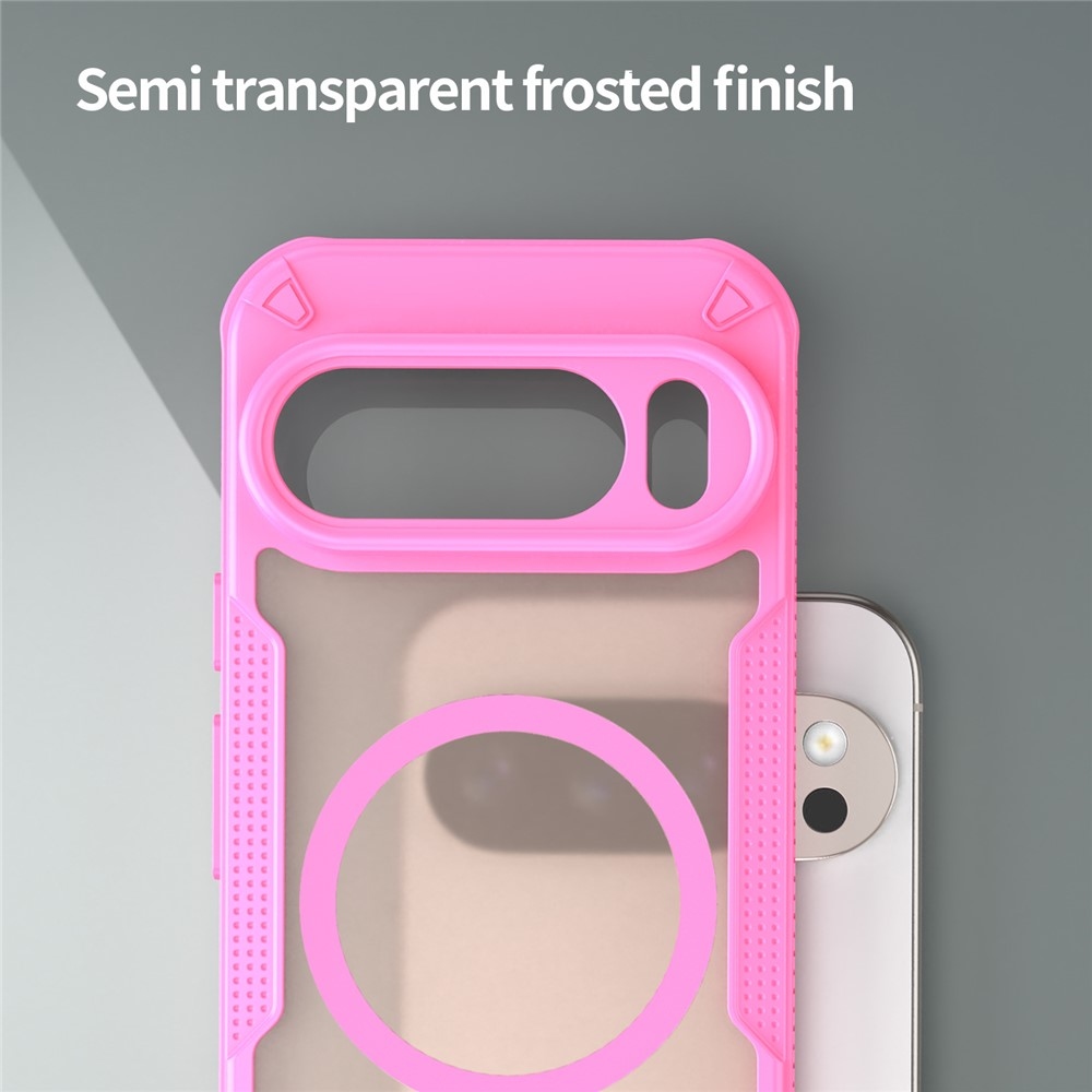 Froste odolný kryt s MagSafe na Google Pixel 10 Pro - ružový
