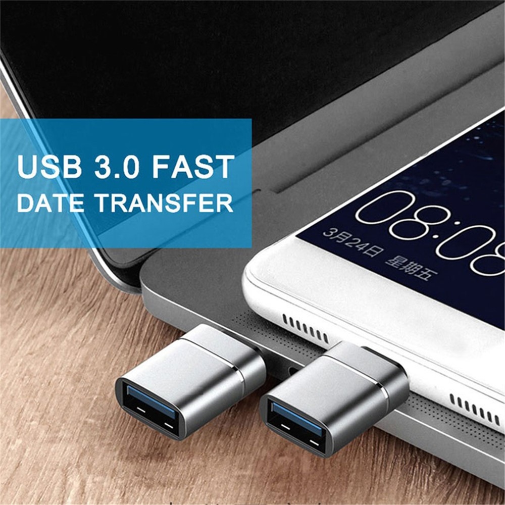 USB-C na USB 3.0 OTG adaptér