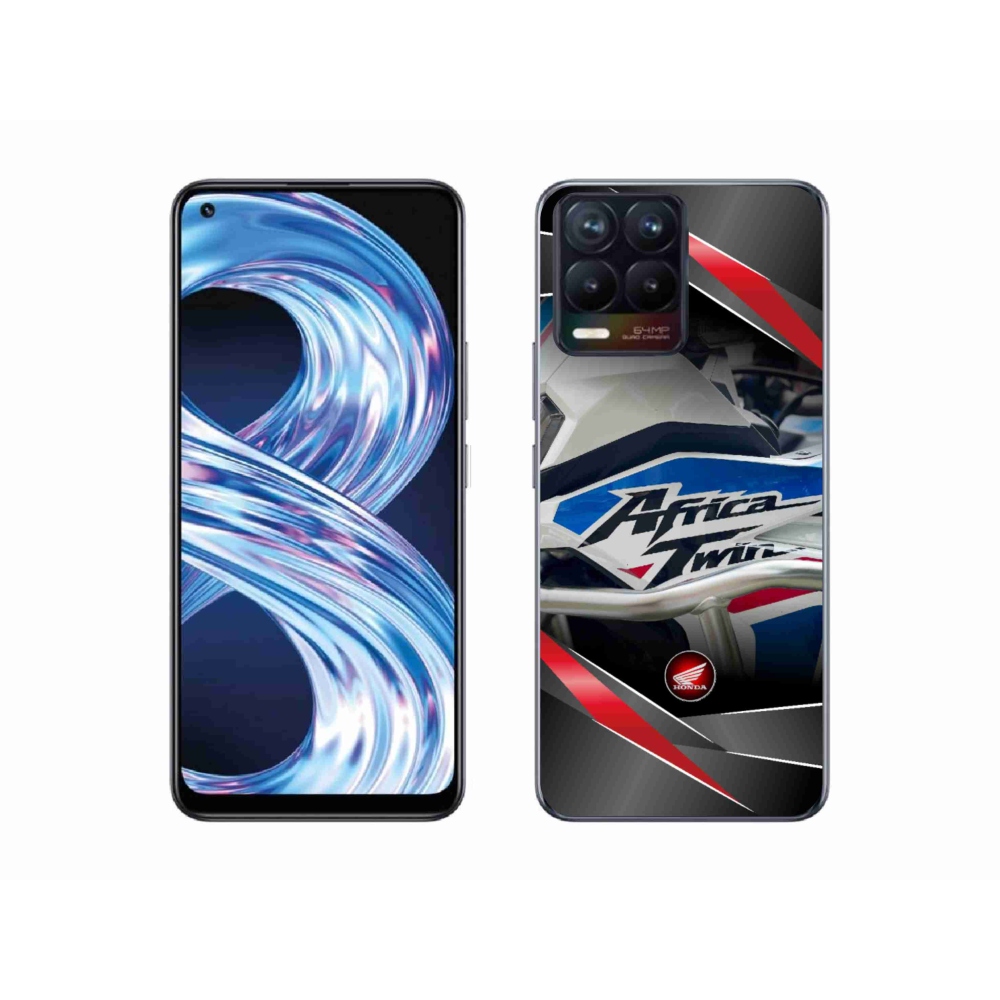 Gélový kryt mmCase na Realme 8 Pro - motorka honda