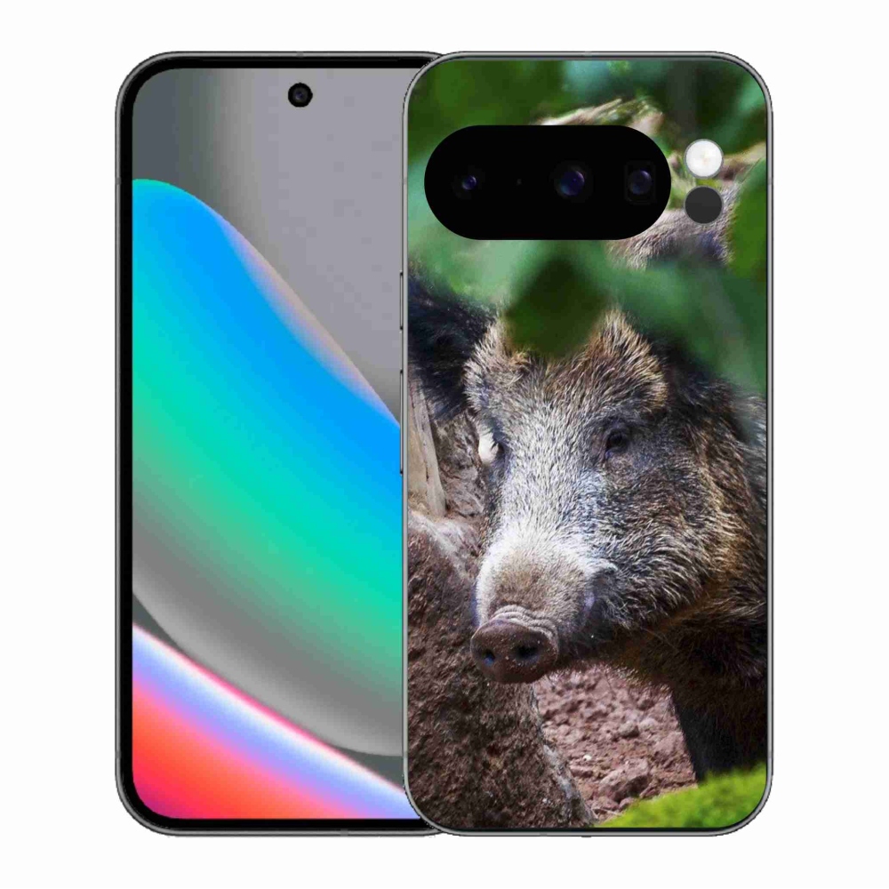 Gélový kryt mmCase na Google Pixel 10 Pro - divoké prasa