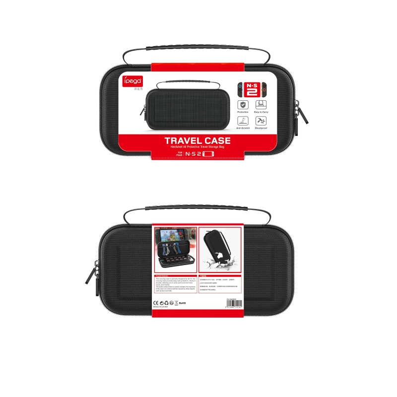 iPega SW2003C Cestovné Púzdro pre Nintendo Switch 2 Black