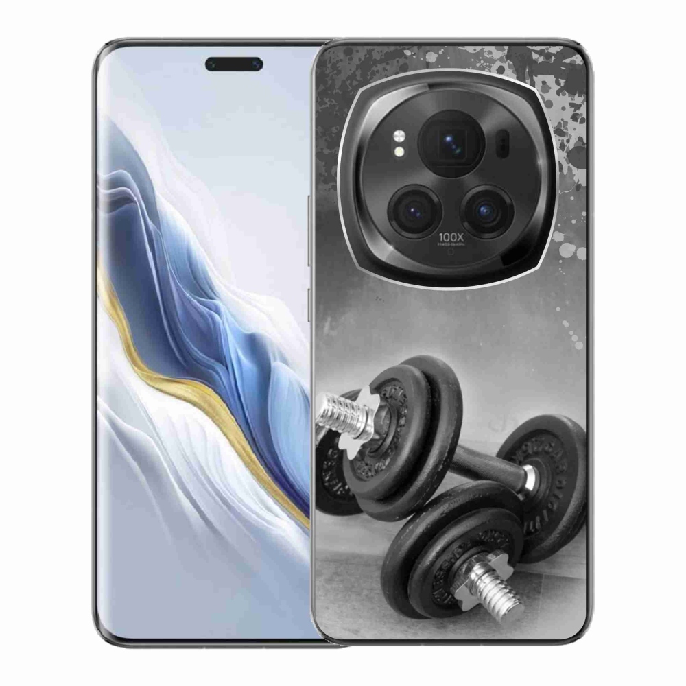 Gélový kryt mmCase na Honor Magic 6 Pro 5G - činky 1