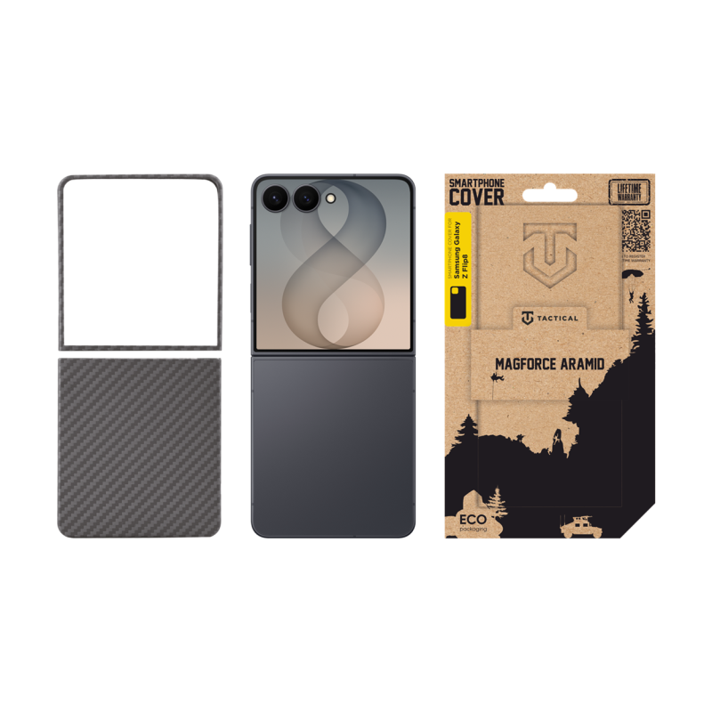 Taktické puzdro MagForce Aramid pre Samsung Galaxy Z Flip 8 – čierne