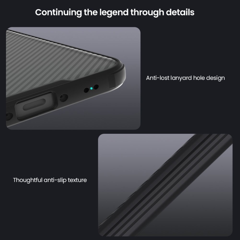 Nillkin CamShield PRO Zadný kryt pre Samsung Galaxy A37 Transparent Black