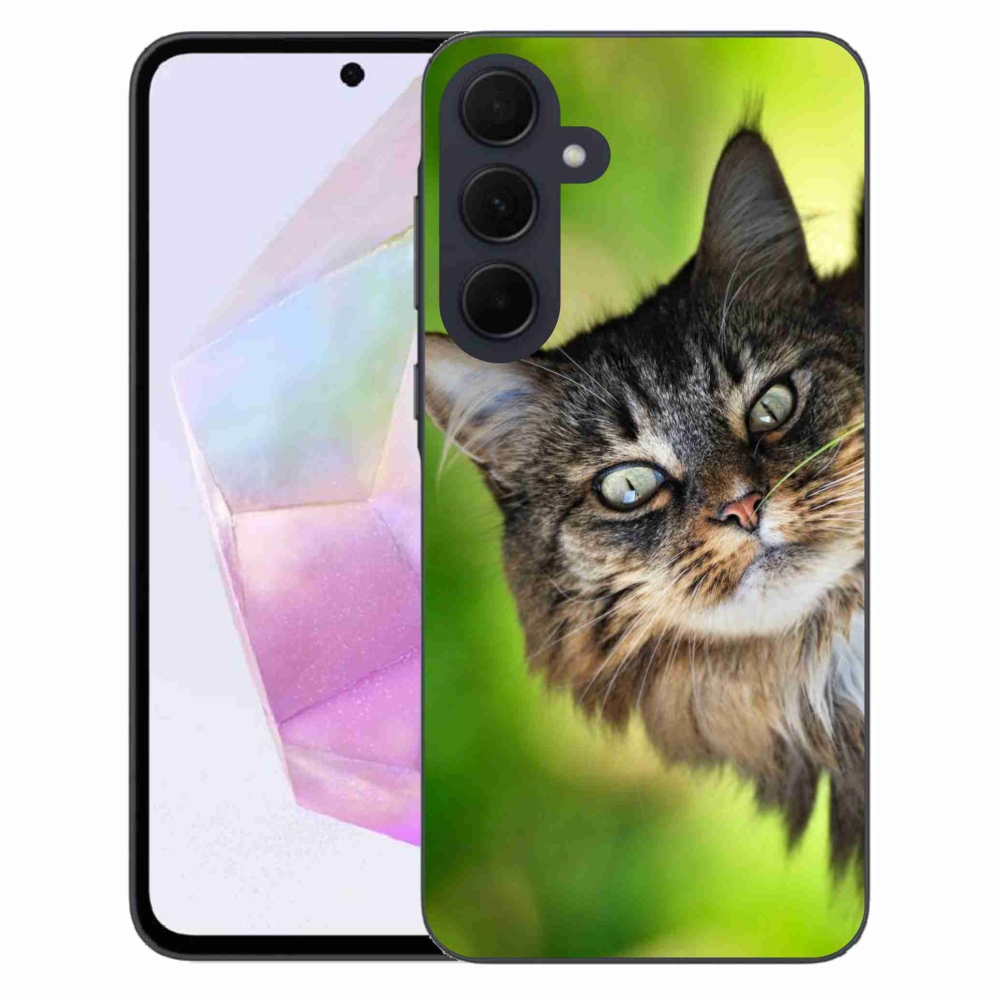 Gélový kryt mmCase na Samsung Galaxy A35 5G - mačka 3