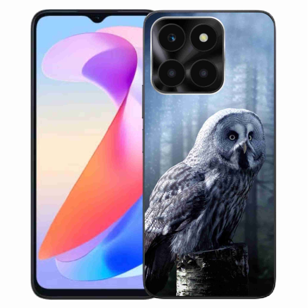 Gélový kryt mmCase na Honor X6a - sova