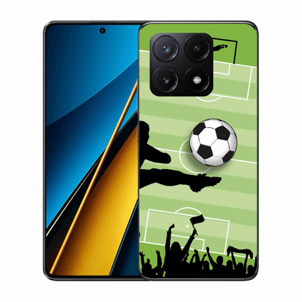 Gélový kryt mmCase na Xiaomi Poco X6 Pro 5G - futbal 3