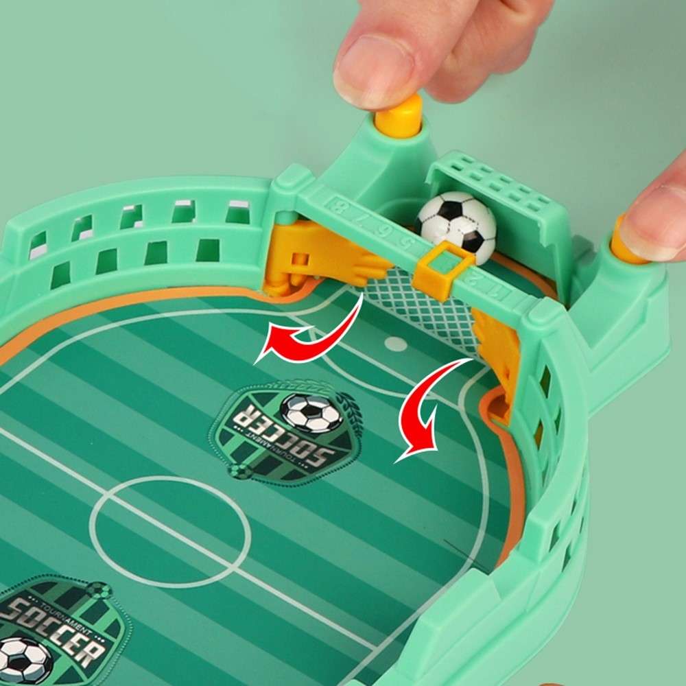 Stolové futbalové ihrisko pre dvoch hráčov - zelené