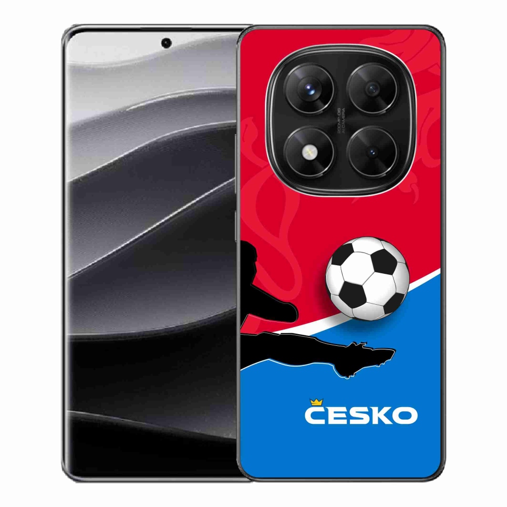 Gélový kryt mmCase na Xiaomi Redmi Note 14 Pro 5G/Poco X7 5G - futbal Česko 2