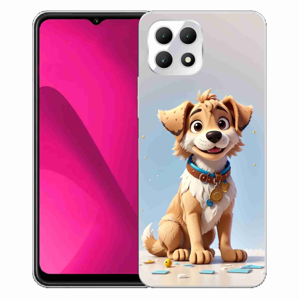 Gélový kryt mmCase na T-Mobile T Phone 2 - kreslené šteňa