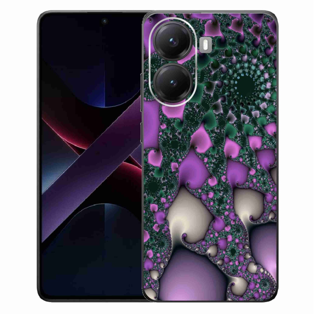 Gélový kryt mmCase na Xiaomi Poco X7 Pro 5G - abstrakt 7