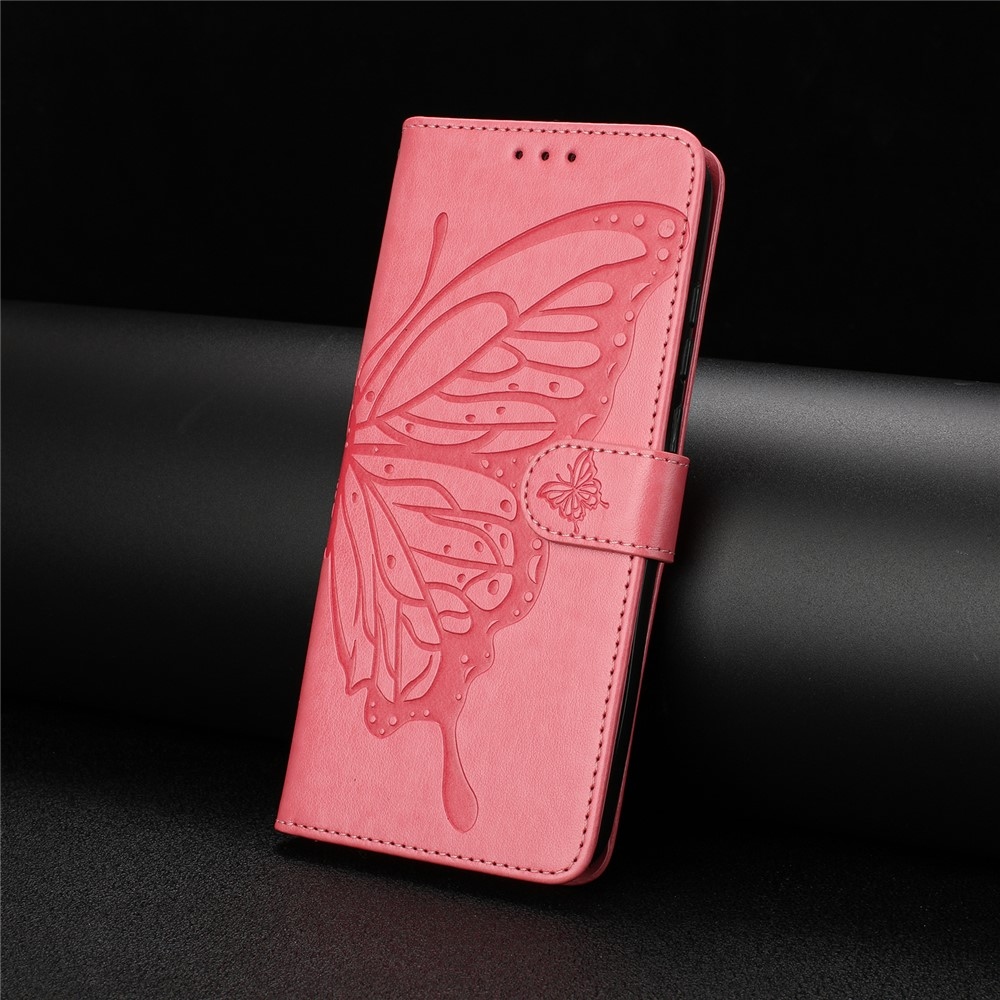 Floral Butterfly knižkové púzdro na Xiaomi 15T Pro - rose