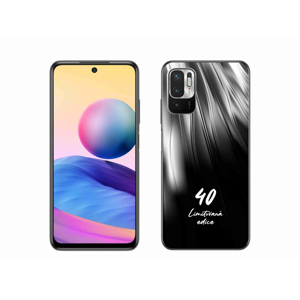 Gélový kryt mmCase na Xiaomi Poco M3 Pro/5G - 40 limitovaná edícia čierne pozadie