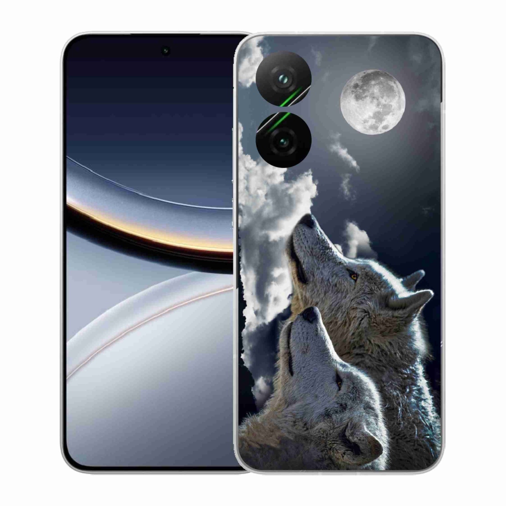 Gélový kryt mmCase na Xiaomi Poco F7 5G - vlci