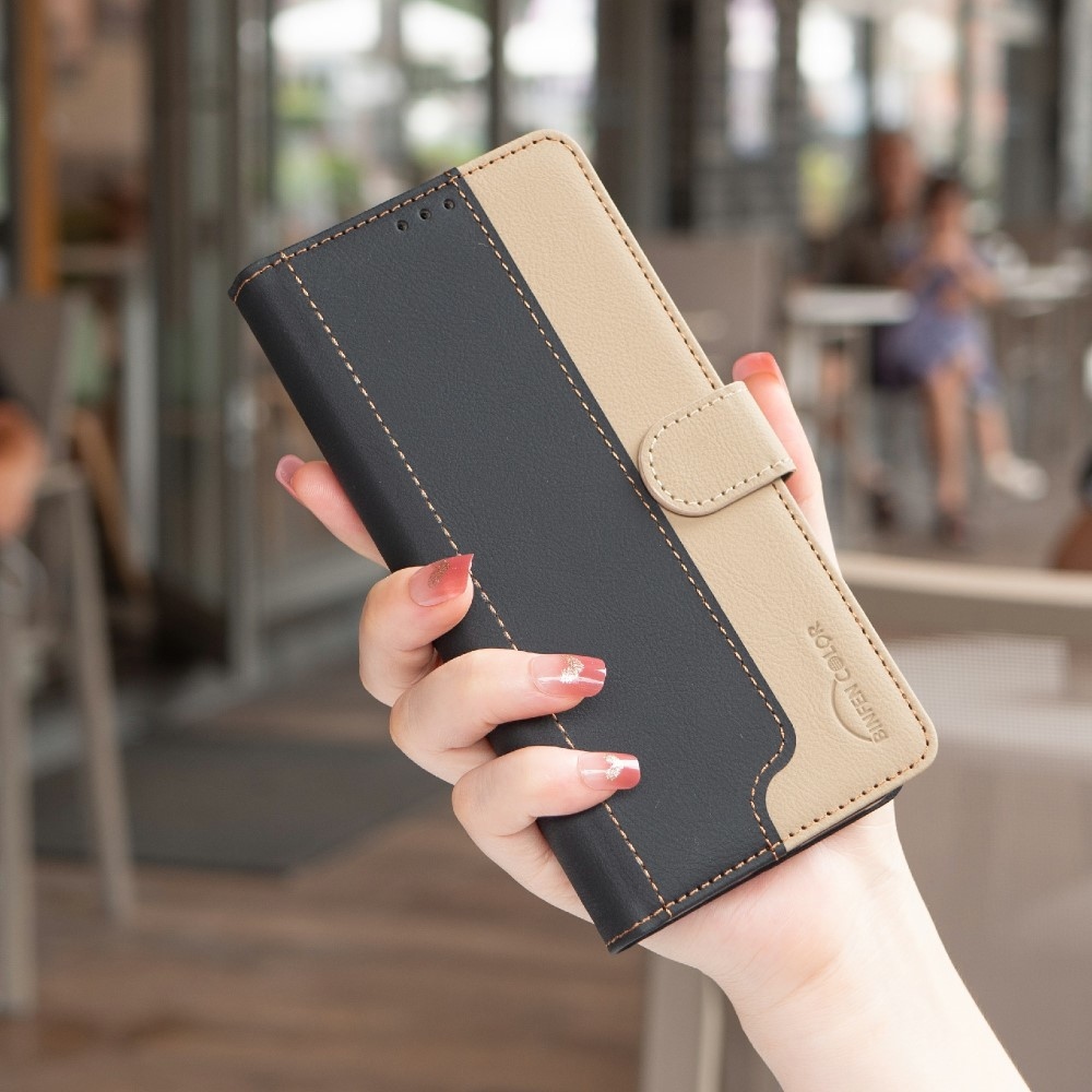 BNF DUO knižkové púzdro na Samsung Galaxy S25 Edge - čierne