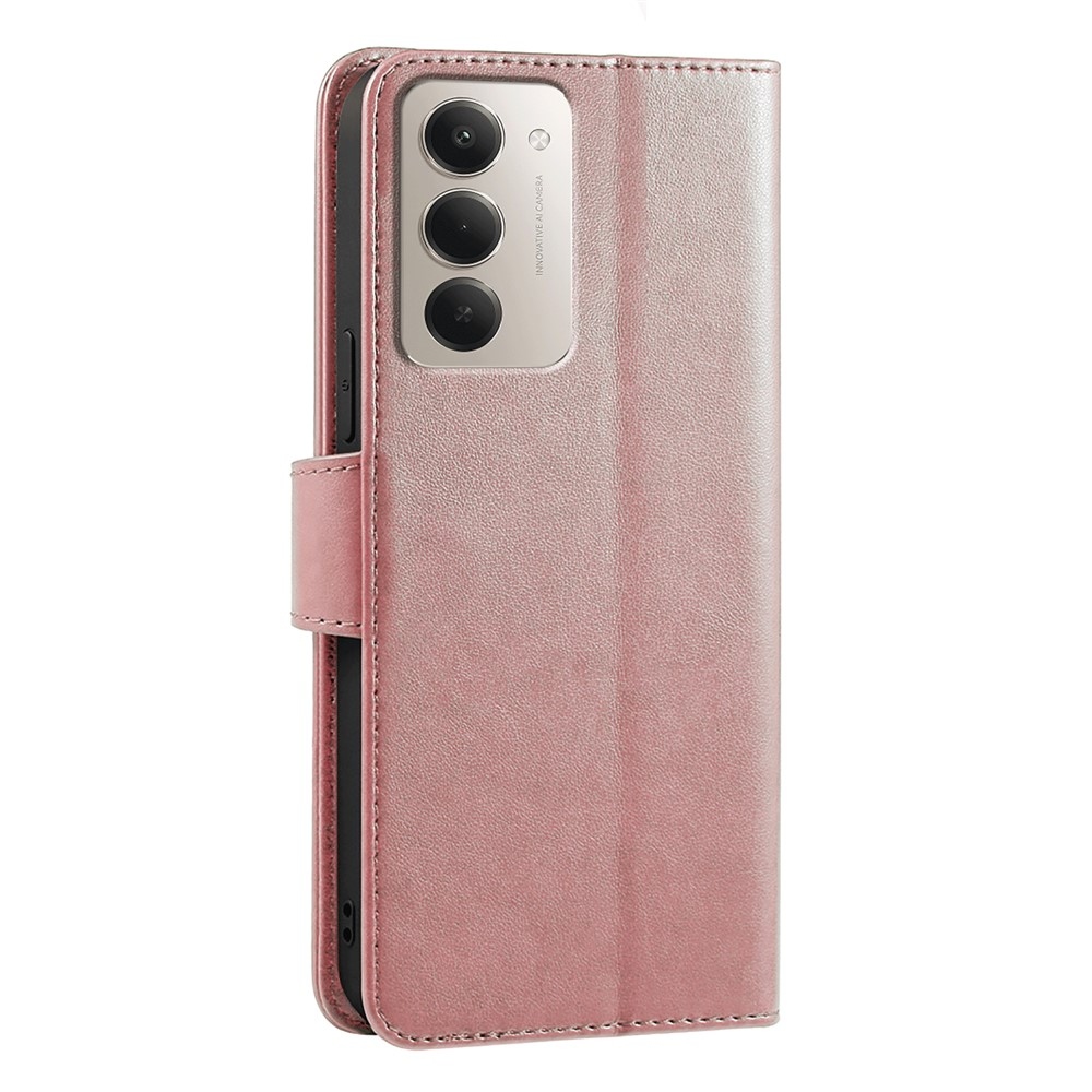 Holder knižkové púzdro na Xiaomi Redmi 15 5G (169mm) - ružovozlaté