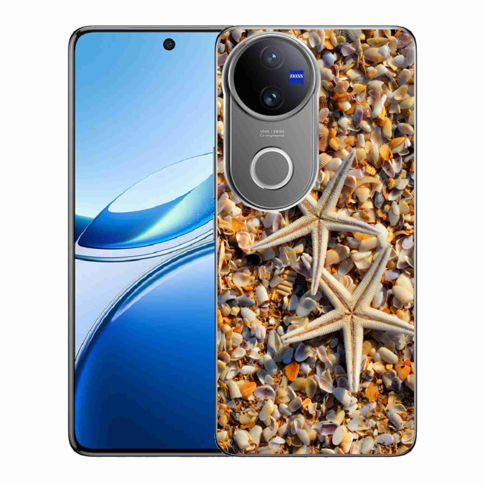Gélový kryt mmCase na Vivo V50 5G - morské hviezdice