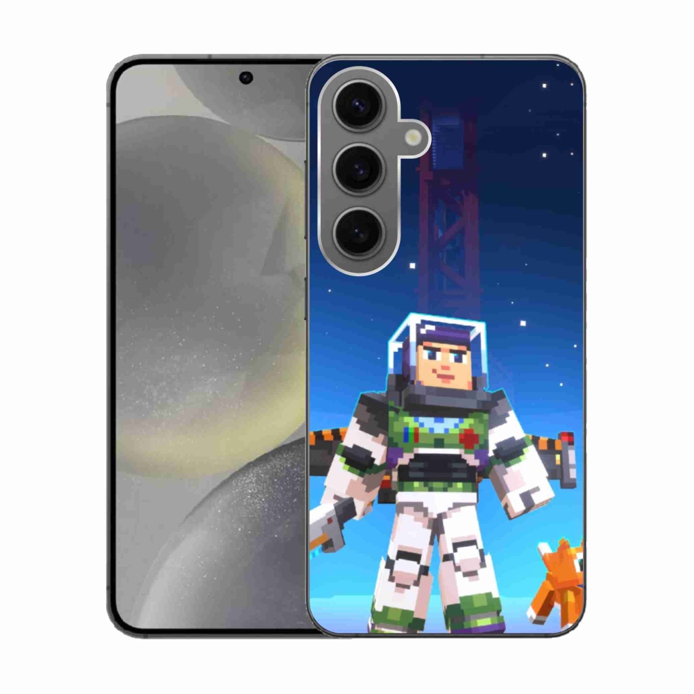 Gélový kryt mmCase na Samsung Galaxy S24 - minecraft 2