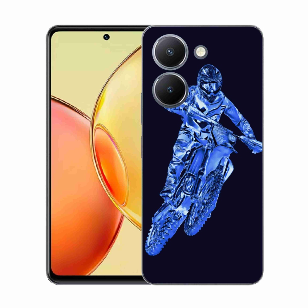 Gélový kryt mmCase na Vivo Y36 - motocross 1
