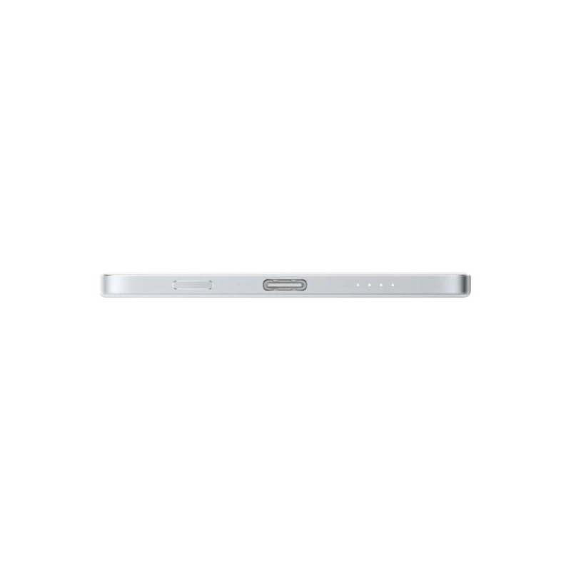 Xiaomi UltraThin magnetická powerbanka 5000 mAh, 15 W, farba Glacier Silver