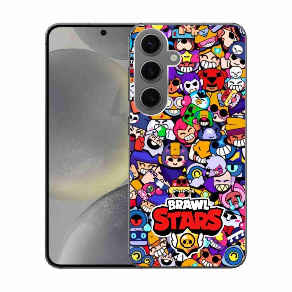 Gélový kryt mmCase na Samsung Galaxy S24 - brawl stars 2