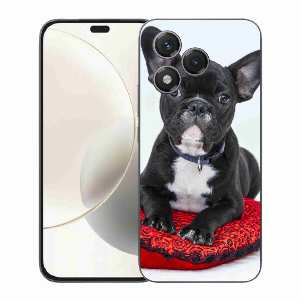 Gélový kryt mmCase na Honor 400 Lite - buldog