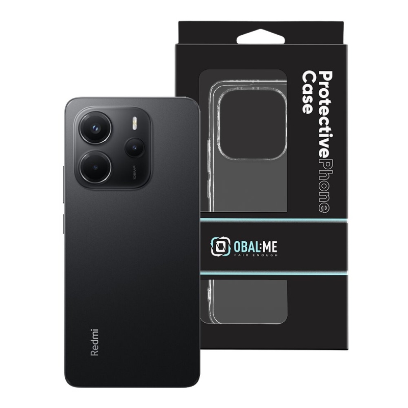 OBAL:ME TPU Kryt pre Xiaomi Redmi Note 14 4G Transparent