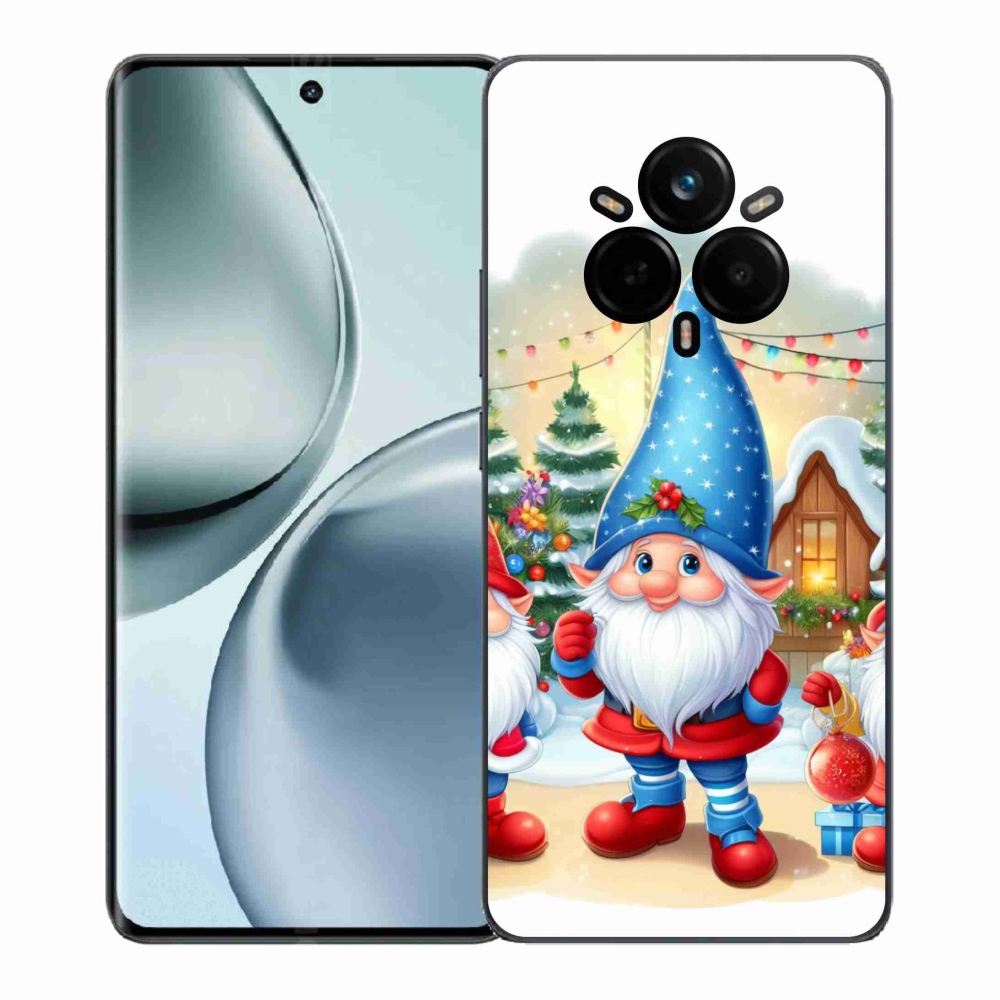 Gélový kryt mmCase na Realme 14 Pro+ 5G - vianočné škriatkovia
