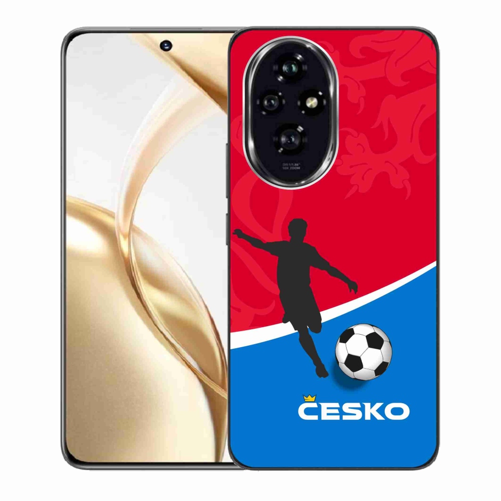 Gélový kryt mmCase na Honor 200 5G - futbal Česko