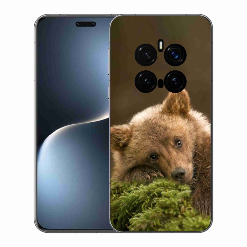 Gélový kryt mmCase na Honor Magic 7 Pro 5G - medveď