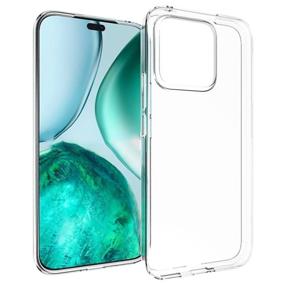 Priehľadný gélový obal na mobil Honor X8c - priehľadný