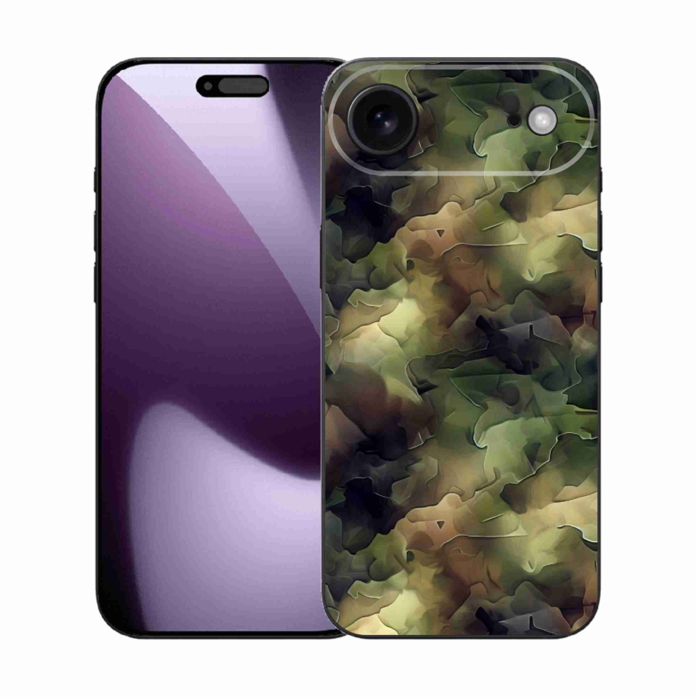 Gélový kryt mmCase na iPhone 17 Air - maskáčový vzor 10