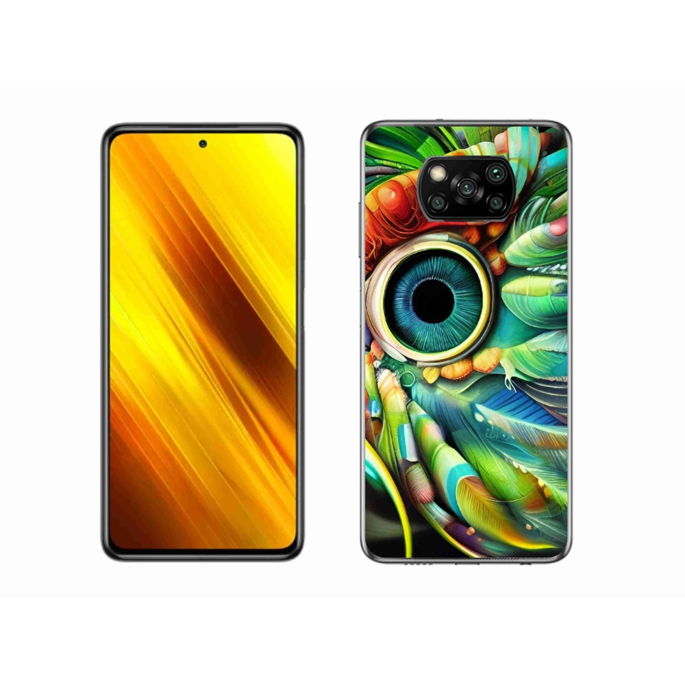 Gélový kryt mmCase na Xiaomi Poco X3 - abstraktný motív 18