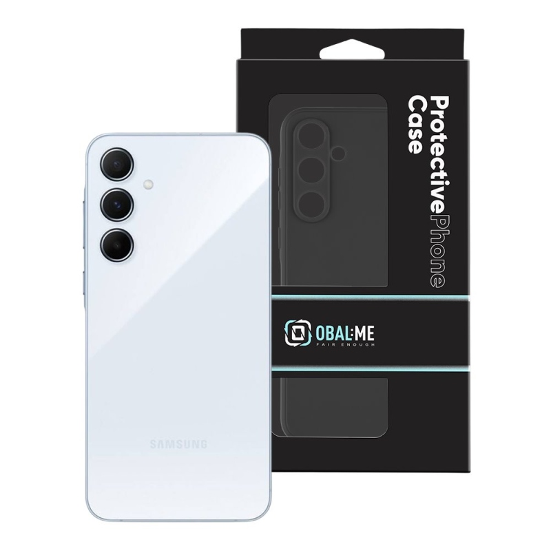 OBAL:ME Matte TPU Kryt pre Samsung Galaxy A55 5G Black