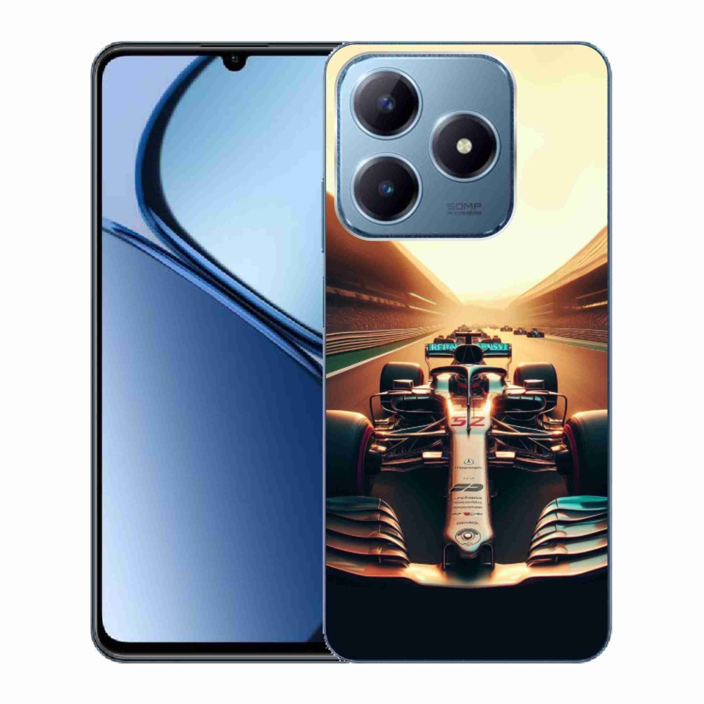 Gélový kryt mmCase na Realme C63 - formula 1