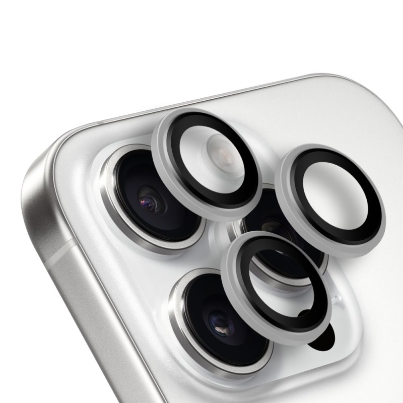 OBAL:ME Ochrana Šošoviek pre Apple iPhone 16 Pro/16 Pro Max White Titanium