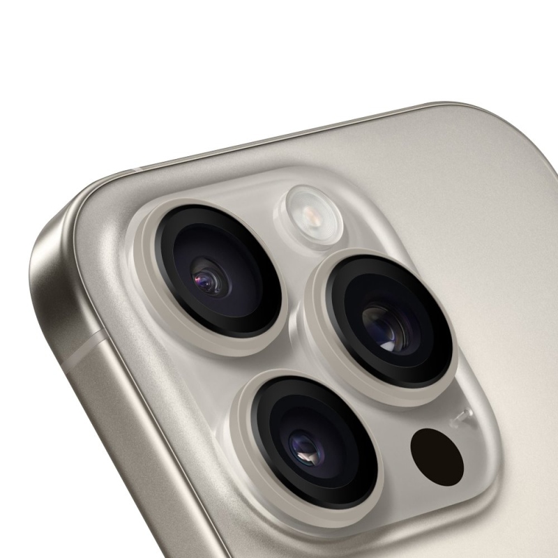 OBAL:ME Ochrana Šošoviek pre Apple iPhone 15 Pro/15 Pro Max Natural Titanium